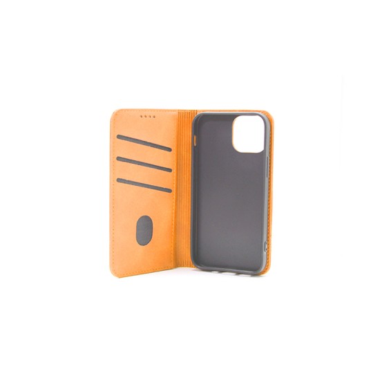 LEATHER FLIP COVER WITH INTERNAL POCKET FOR SAMSUNG GALAXY S22